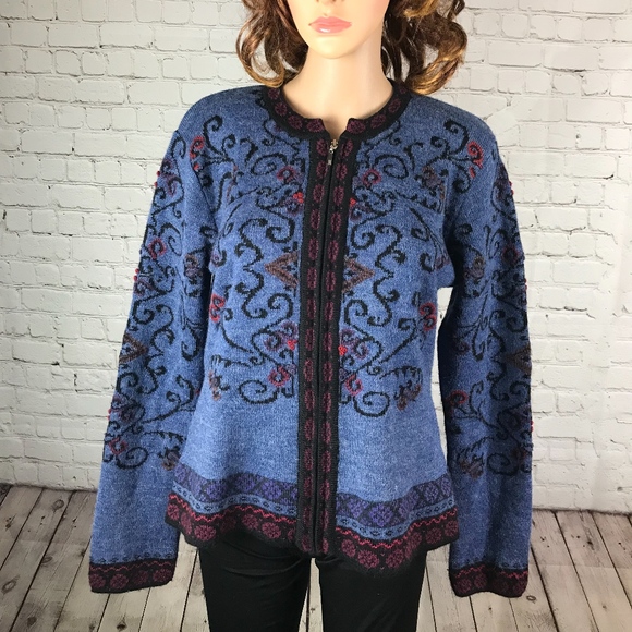 Alpaca Collection Cardigan Sweater 